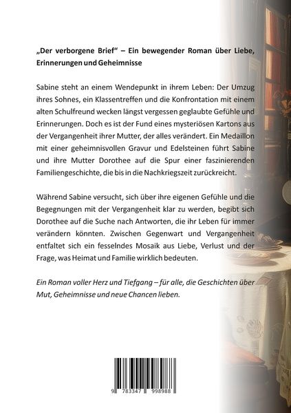Produktbild: Der verborgene Brief