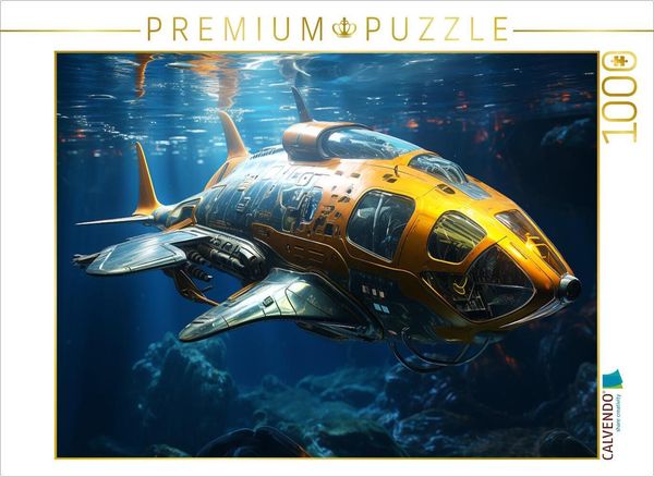 Produktbild: CALVENDO Puzzle Atlantis | 1000 Teile Lege-Gr&ouml;&szlig;e 64x48cm Foto-Puzzle f&uuml;r gl&uuml;ckliche Stunden