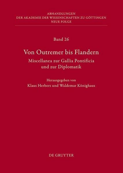 Produktbild: Von Outremer bis Flandern