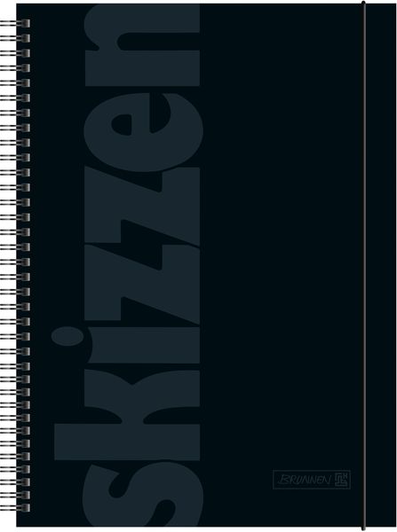Produktbild: Brunnen Skizzenbuch A4 48 Blatt