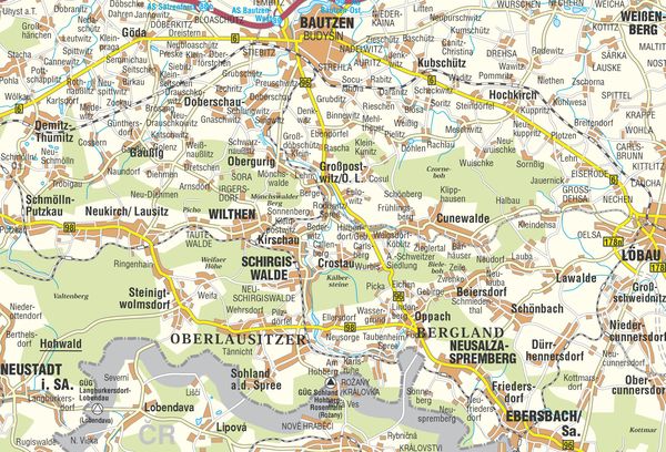Produktbild: Schirgiswalde-Kirschau und Umgebung - Vatlenberg, Czorneboh, Bieleboh