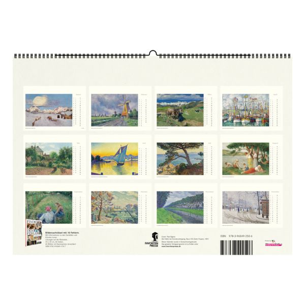 Produktbild: Paul Signac und der Neoimpressionismus. Wandkalender 2027
