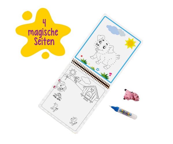 Produktbild: A&F Water Pen Bauernhof Malbuch
