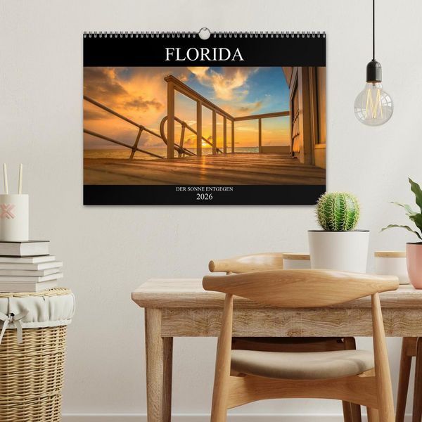 Produktbild: Florida. Der Sonne entgegen. (Wandkalender 2026 DIN A3 quer), CALVENDO Monatskalender