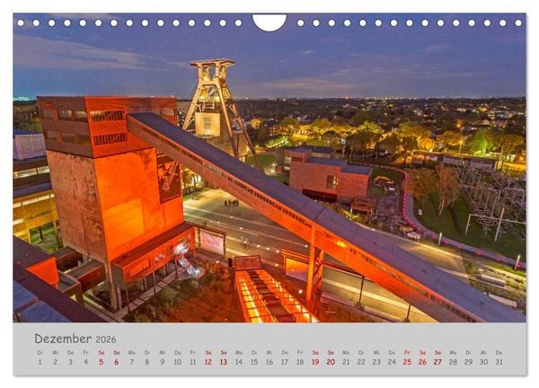 Produktbild: Das Ruhrgebiet Industrieromantik und Natur (Wandkalender 2026 DIN A4 quer), CALVENDO Monatskalender