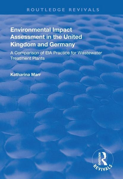 Produktbild: Environmental Impact Assessment in the United Kingdom and Germany