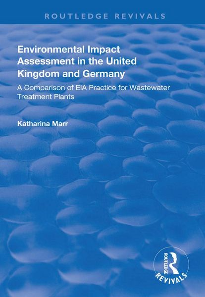 Produktbild: Environmental Impact Assessment in the United Kingdom and Germany
