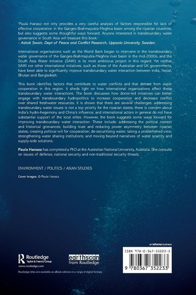 Produktbild: Transboundary Water Governance and International Actors in South Asia