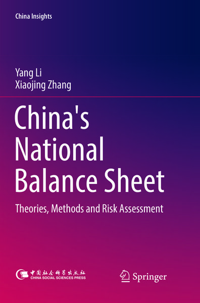 Produktbild: China's National Balance Sheet