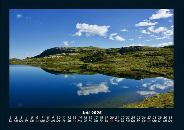 Produktbild: Die Seen der Erde 2025 Fotokalender DIN A4