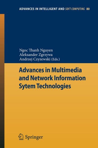 Produktbild: Advances in Multimedia and Network Information System Technologies