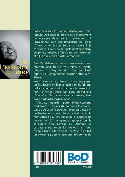 Produktbild: De l'essence du rire