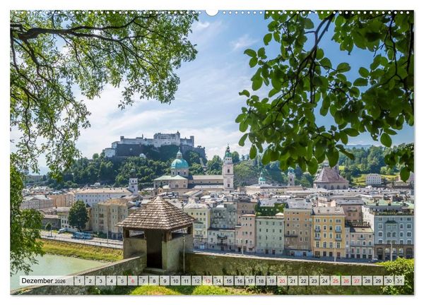Produktbild: SALZBURG Blicke auf die Mozartstadt (hochwertiger Premium Wandkalender 2026 DIN A2 quer), Kunstdruck in Hochglanz