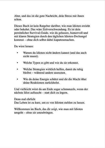 Produktbild: Wie Man mit Idioten Umgeht
