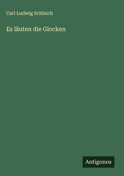 Produktbild: Es l&auml;uten die Glocken