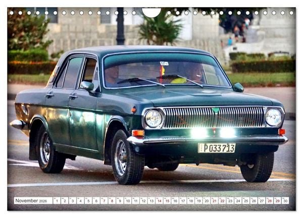 Produktbild: BEST OF WOLGA - Der sowjetische Oldtimer GAZ-24 (Wandkalender 2026 DIN A4 quer), CALVENDO Monatskalender