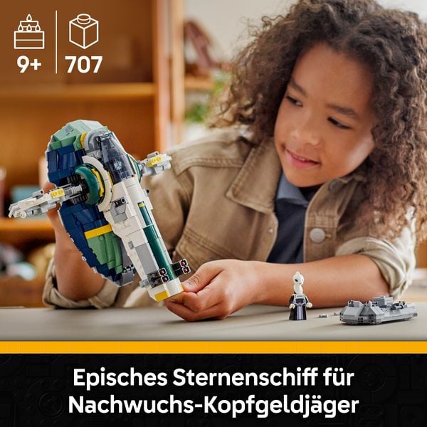 Produktbild: LEGO Star Wars 75433 Angriff der Klonkrieger Jango Fetts Sternenschiff