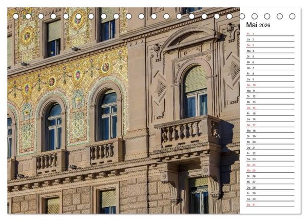 Produktbild: Triest - Habsburger Erbe und italienisches Flair (Tischkalender 2026 DIN A5 quer), CALVENDO Monatskalender