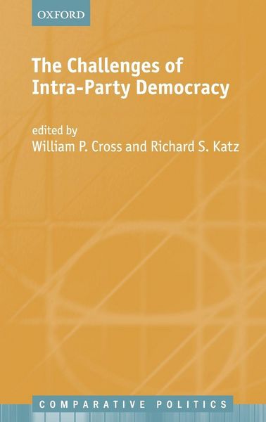 Produktbild: The Challenges of Intra-Party Democracy
