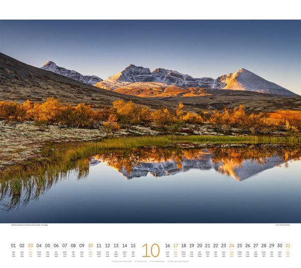 Produktbild: Phantastische Landschaften Kalender 2027