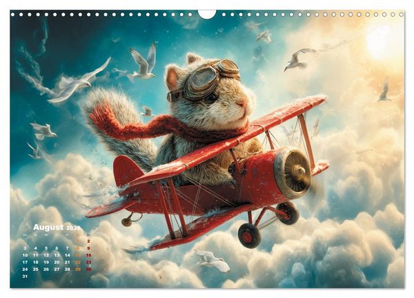 Produktbild: N&uuml;sse waren gestern &ndash; jetzt wird&rsquo;s verr&uuml;ckt! (Wandkalender 2026 DIN A3 quer), CALVENDO Monatskalender