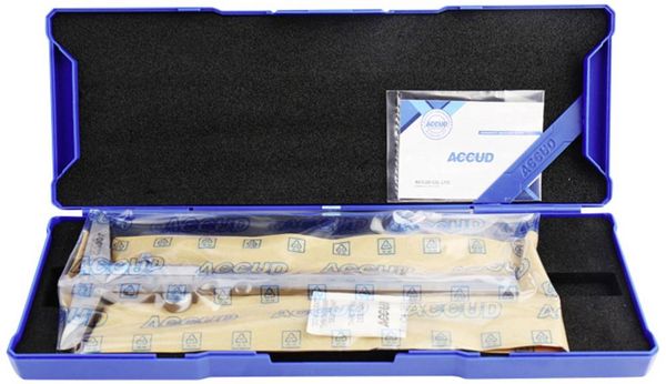 Produktbild: Accud 1601080 Tiefenmessschieber 200mm