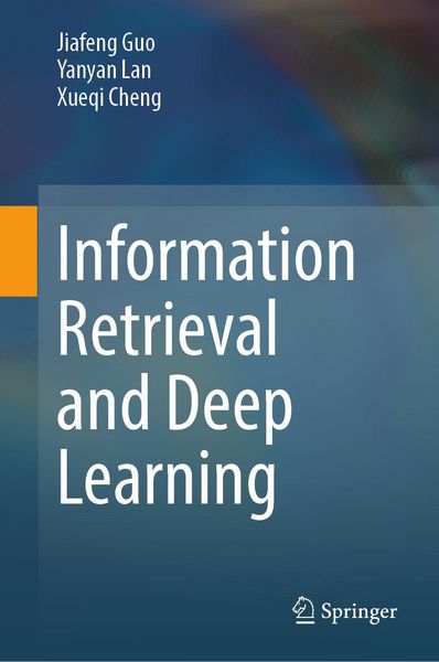 Produktbild: Information Retrieval and Deep Learning