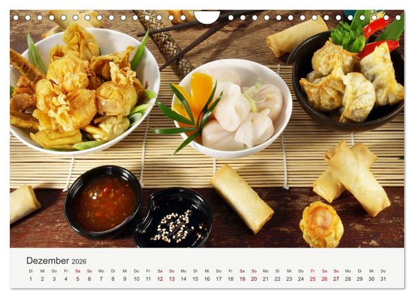 Produktbild: Vegan Food Kalender &ndash; Gerichte und Snacks (Wandkalender 2026 DIN A4 quer), CALVENDO Monatskalender