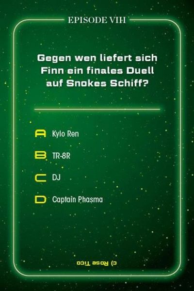Produktbild: Kartenspiel: Das inoffizielle Quiz f&uuml;r Star Wars-Fans