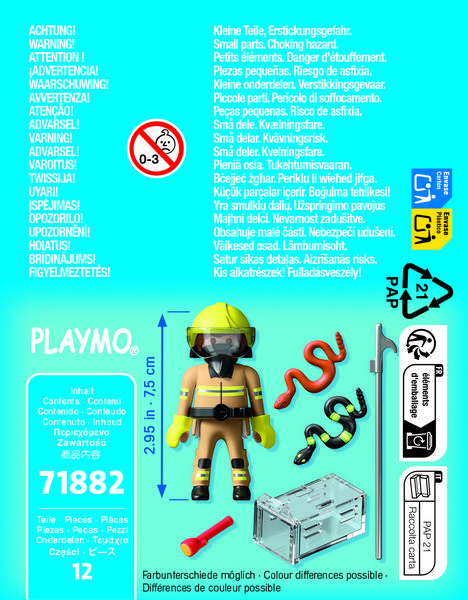Produktbild: PLAYMOBIL 71882 Schlangenrettung