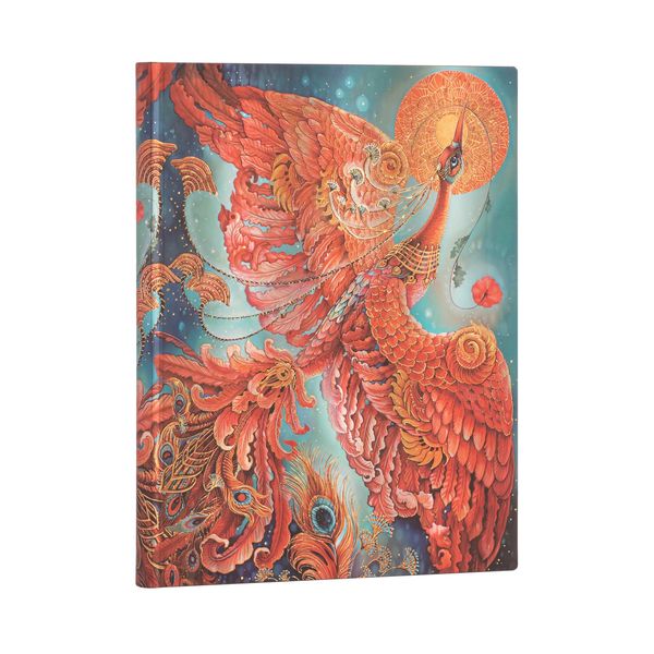 Produktbild: Softcover Notizbuch Feuervogel, Ultra, Unliniert