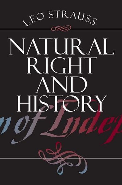 Produktbild: Natural Right and History