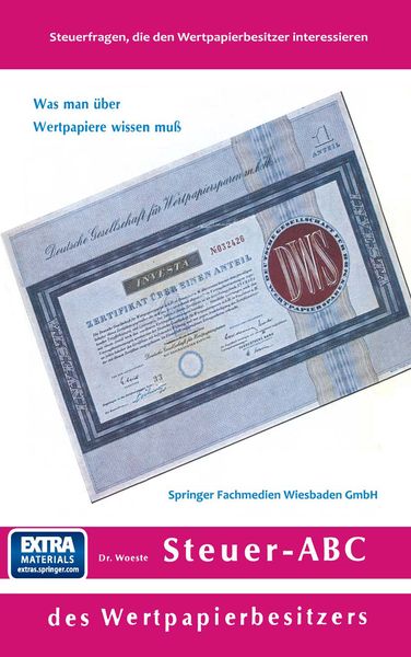Produktbild: Steuer-ABC des Wertpapierbesitzers