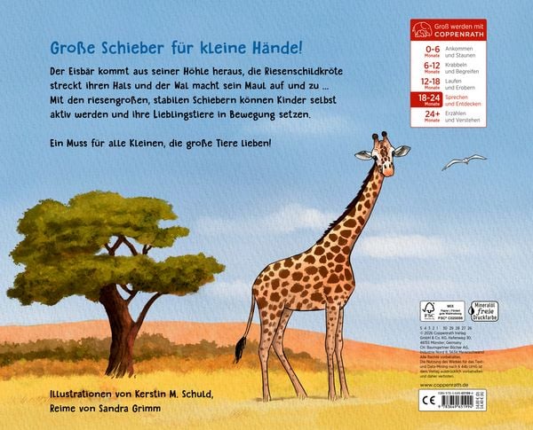 Produktbild: Mein erstes Buch der gro&szlig;en Tiere