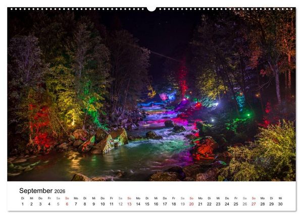 Produktbild: Salzburger Saalachtal - unterwegs im Pinzgau (hochwertiger Premium Wandkalender 2026 DIN A2 quer), Kunstdruck in Hochglanz