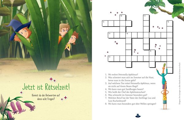 Produktbild: Petronella Apfelmus - Das gro&szlig;e Ferienaktivbuch