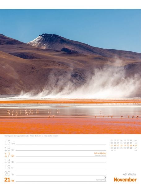 Produktbild: Planet Erde Wochenplaner Kalender 2027 | Landschaften der Welt