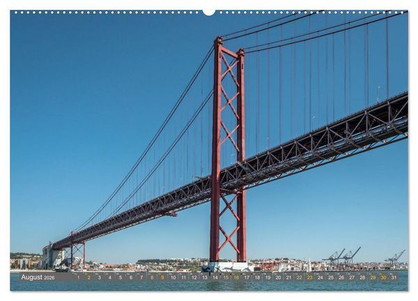 Produktbild: Br&uuml;cken in Europa (hochwertiger Premium Wandkalender 2026 DIN A2 quer), Kunstdruck in Hochglanz