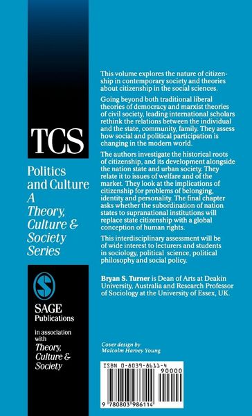 Produktbild: Citizenship and Social Theory