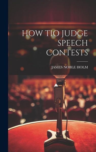 Produktbild: How Tio Judge Speech Contests