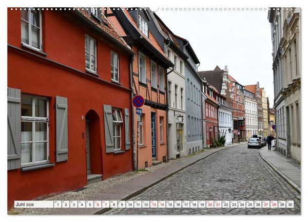 Produktbild: Stralsund, die wundersch&ouml;ne Hansestadt am Strelasund (hochwertiger Premium Wandkalender 2026 DIN A2 quer), Kunstdruck in Hochglanz