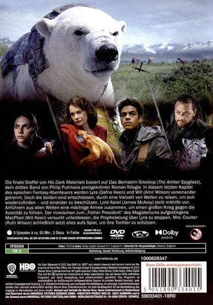 His Dark Materials: Staffel 3 [3 DVDs]