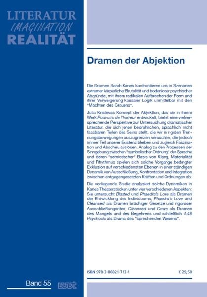 Produktbild: Dramen der Abjektion