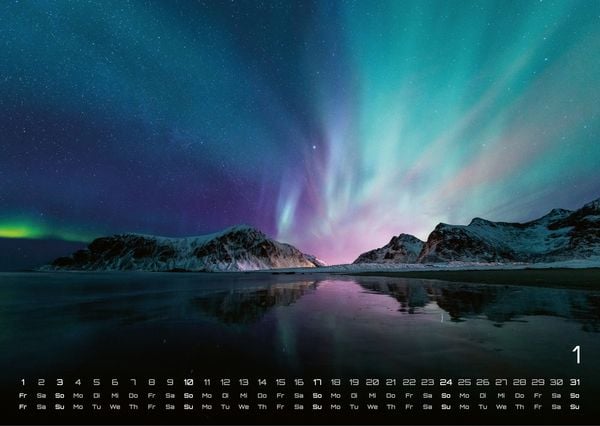 Produktbild: Polarlichter - grandiose Naturschauspiele - 2027 - Kalender DIN A3