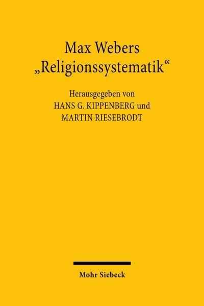Produktbild: Max Webers "Religionssystematik"