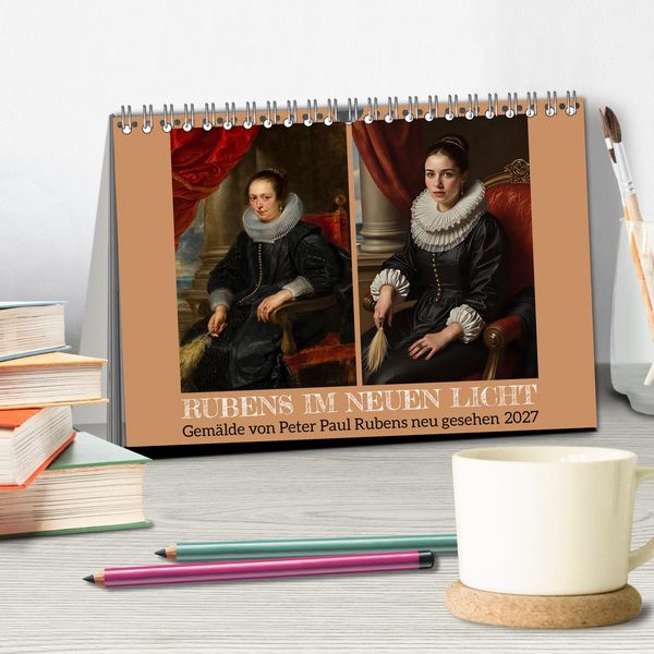Produktbild: Rubens im neuen Licht (Tischkalender 2027 DIN A5 quer), CALVENDO Monatskalender
