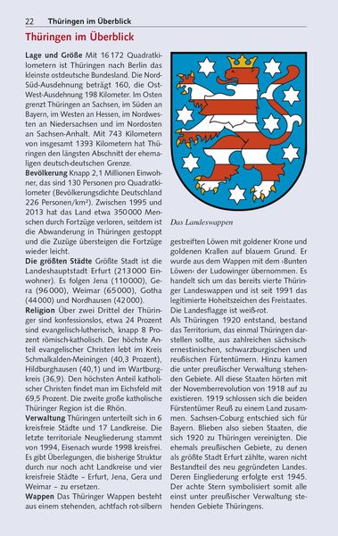 Produktbild: TRESCHER Reisef&uuml;hrer Th&uuml;ringen