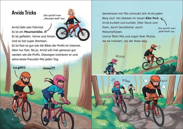 Produktbild: Lesel&ouml;wen 3. Klasse - Aufregung im Bike-Park