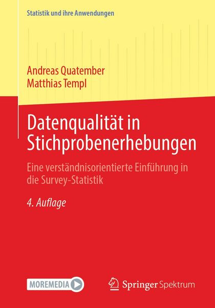 Produktbild: Datenqualit&auml;t in Stichprobenerhebungen