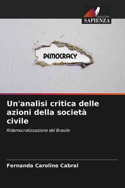 Produktbild: Un'analisi critica delle azioni della societ&agrave; civile
